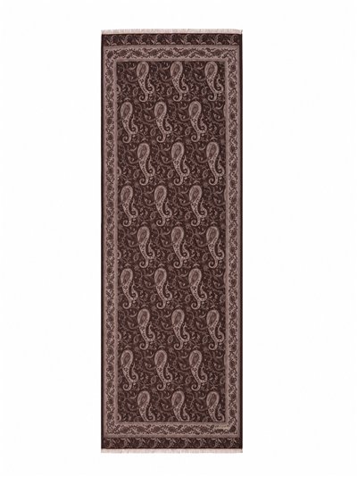 Sciarpa ornamentale con motivo paisley