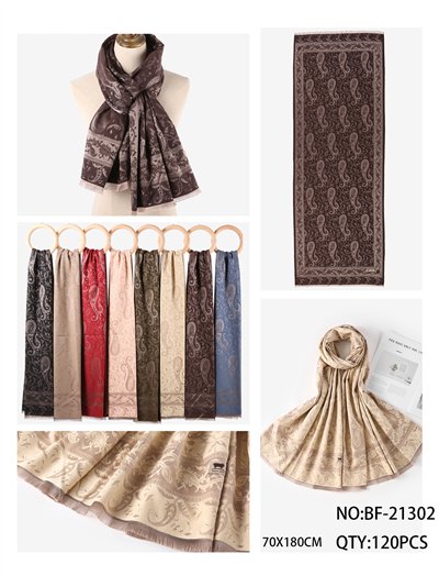 Sciarpa ornamentale con motivo paisley 2