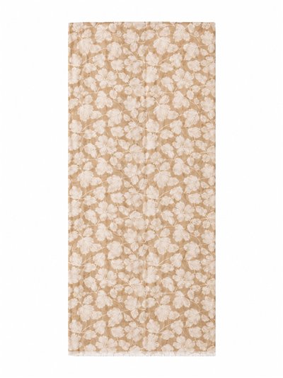Écharpe à fleurs délicates