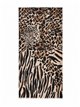 Bufanda animal print combinado