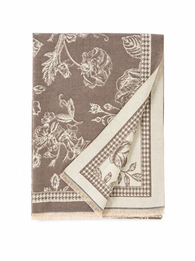 Bufanda floral vintage