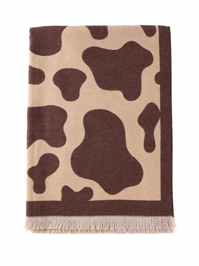 Bufanda estampada manchas