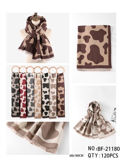 Bufanda estampada manchas 2