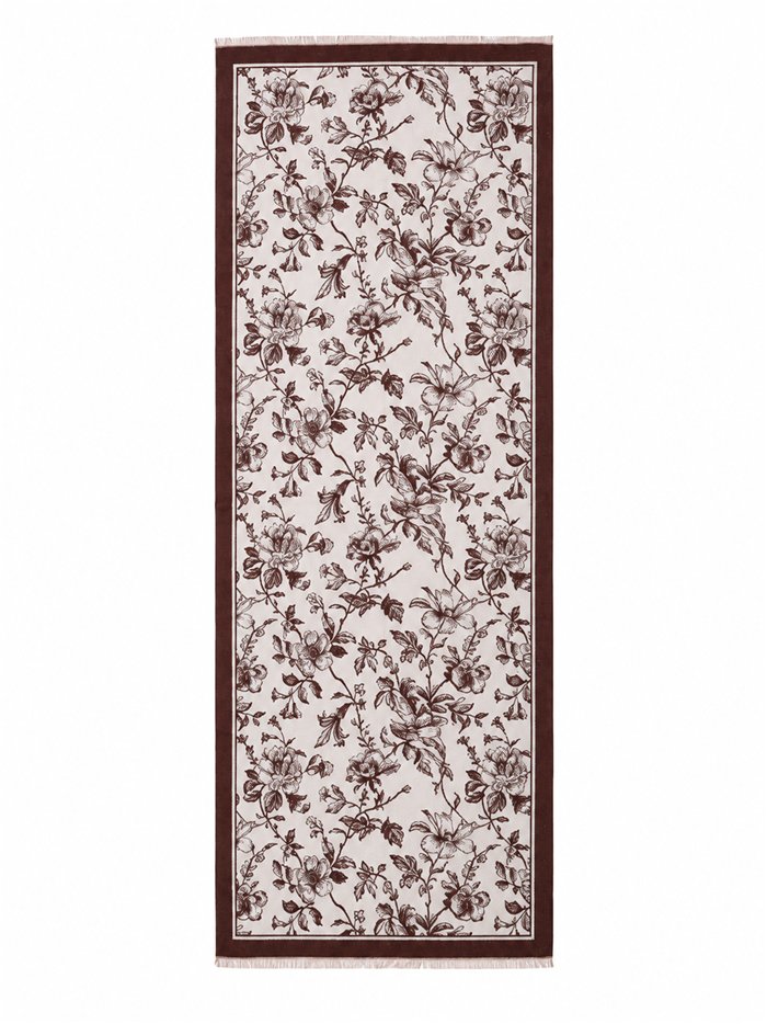 Lenço floral clássico