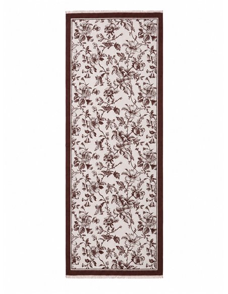 Lenço floral clássico