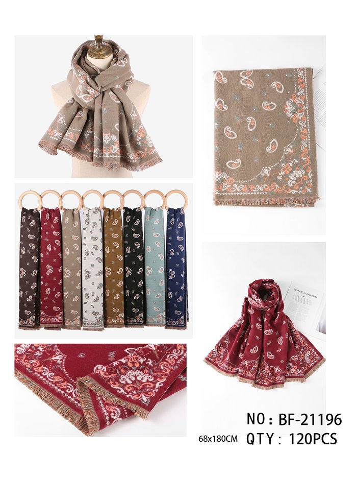 Bufanda paisley bohemio