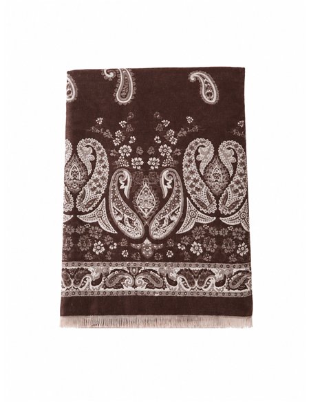 Sciarpa ornamentale con motivo paisley