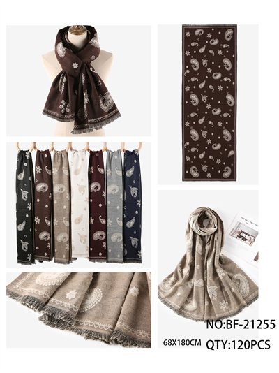 Sciarpa classica con motivo paisley 2