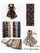 Sciarpa classica con motivo paisley