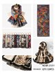 Bufanda estampada artístico