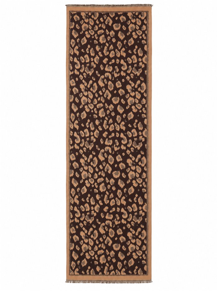 Bufanda estampada leopardo