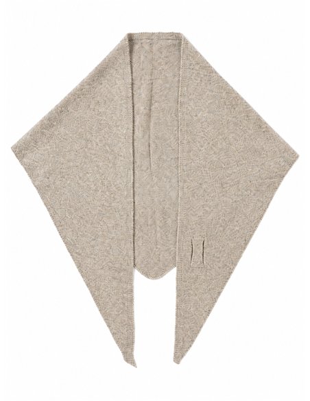 Bufanda triangular liso