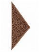 Bufanda triangular animal print