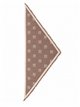 Bufanda triangular estampado