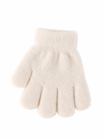 Guantes infantiles suaves lisos