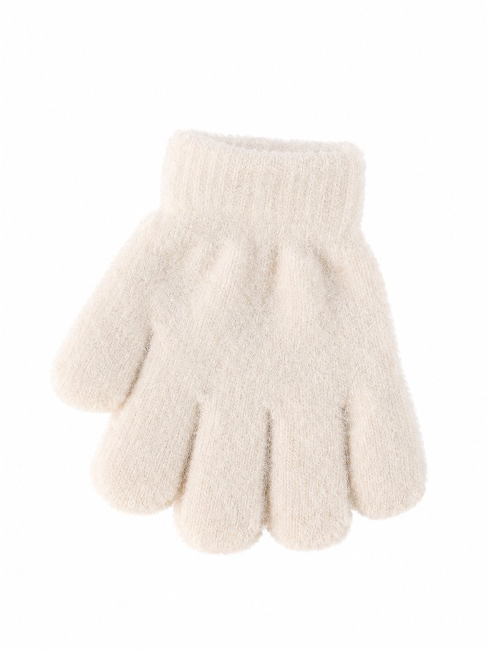 Guantes infantiles suaves lisos