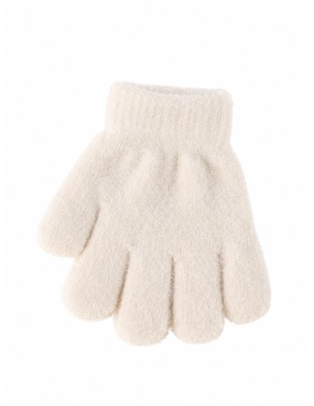 Guantes infantiles suaves lisos