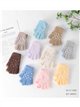 Guantes infantiles suaves de lunares