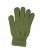 Guantes de punto con detalle en dedos