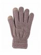 Guantes suaves de punto efecto chenilla