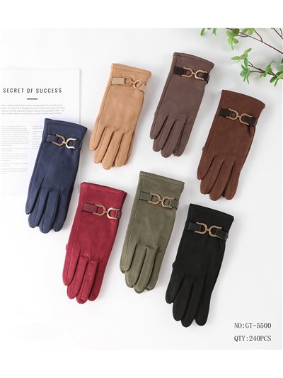 Guantes efecto ante detalle eslabón metálico 2