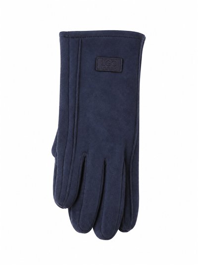 Guantes efecto ante etiqueta decorativa