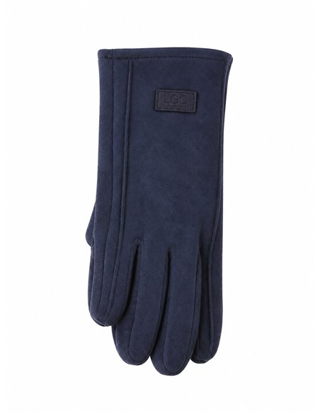 Guantes efecto ante etiqueta decorativa