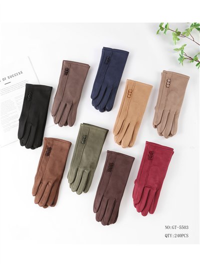 Guantes efecto ante botones laterales 2