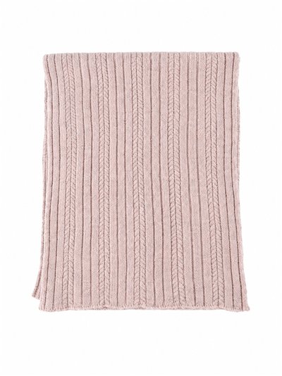 Gerippter Strickschal