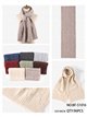 Geflochtener Strickschal