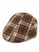 Gorra inglesa de cuadros tartán