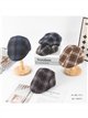 Gorra inglesa de cuadros tartán