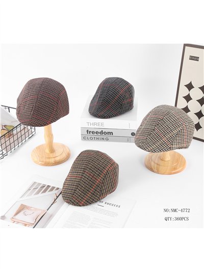 Gorra inglesa de cuadros clásicos 2
