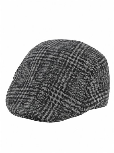 Gorra inglesa de cuadros clásicos