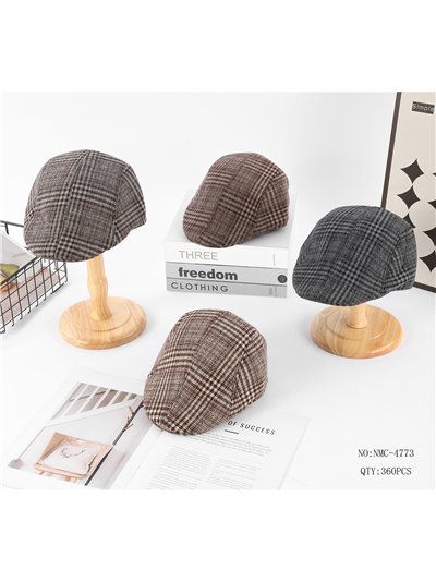Gorra inglesa de cuadros clásicos 2