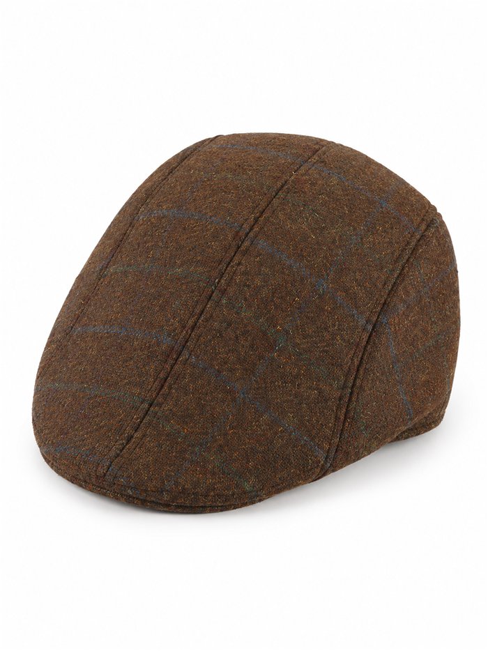 Gorra inglesa de cuadros