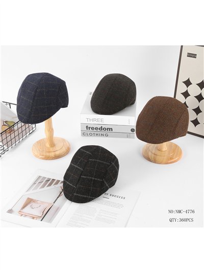 Gorra inglesa de cuadros 2