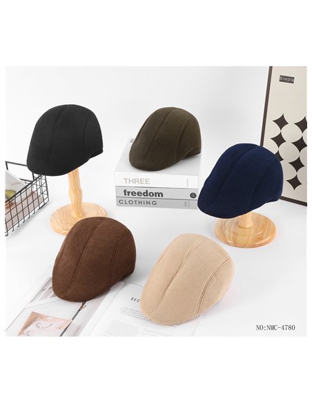 Gorra inglesa de pana
