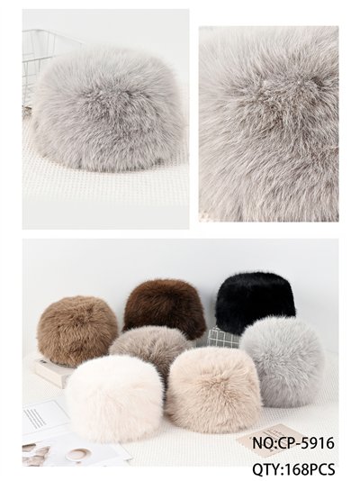 Gorro suave efecto pelo 2