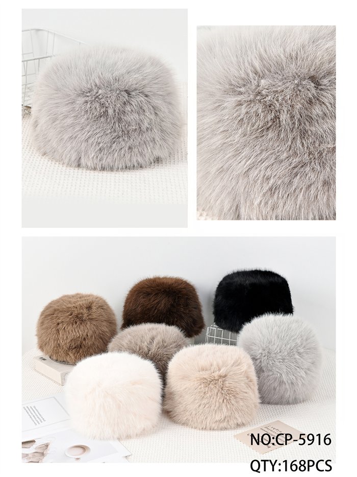 Gorro suave efecto pelo