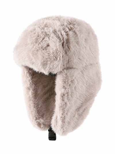 Gorro aviador efecto pelo con cierre