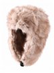 Gorro aviador efecto pelo bicolor