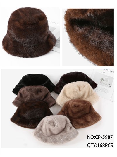 Gorro bucket efecto pelo 2