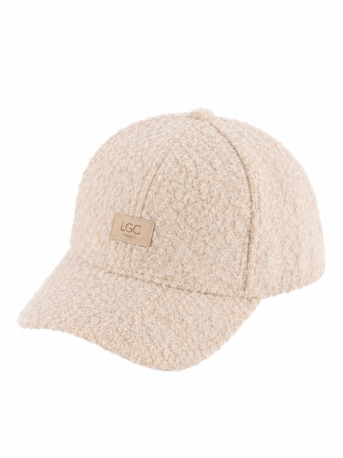Gorra de béisbol efecto borreguito