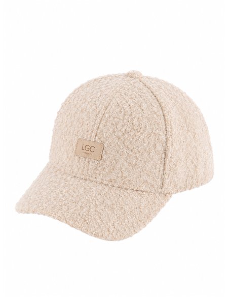 Gorra de béisbol efecto borreguito