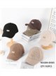 Gorra de béisbol efecto borreguito