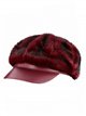 Gorra marinera efecto pelo con visera