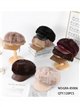 Gorra marinera efecto pelo con visera