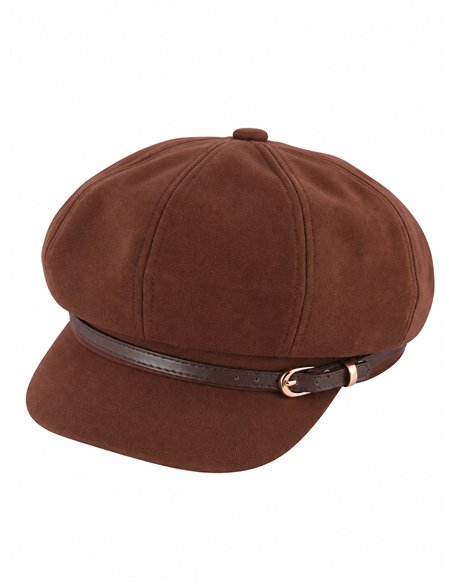 Gorra marinera con detalle hebilla