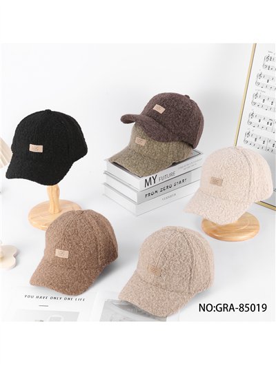 Gorra de béisbol efecto borreguito 2